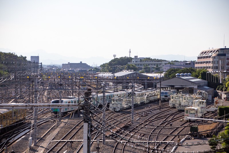 小手指車両基地