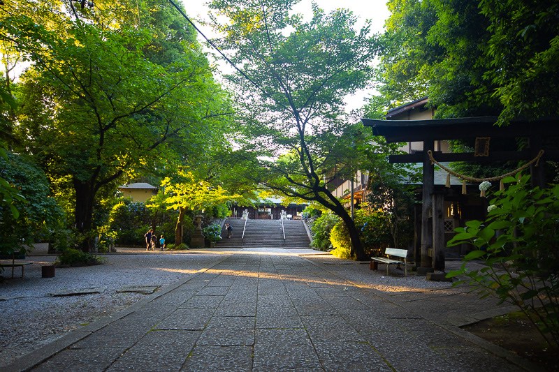 西所沢駅所澤神明社