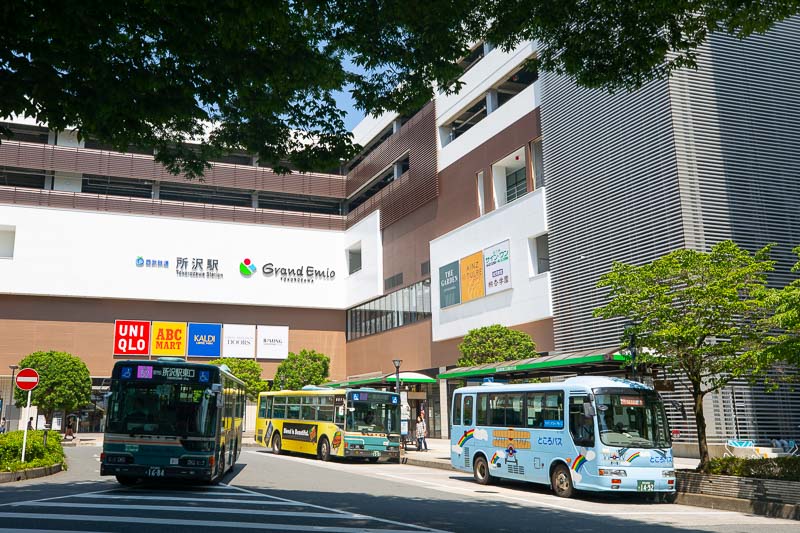 所沢駅バス乗り場